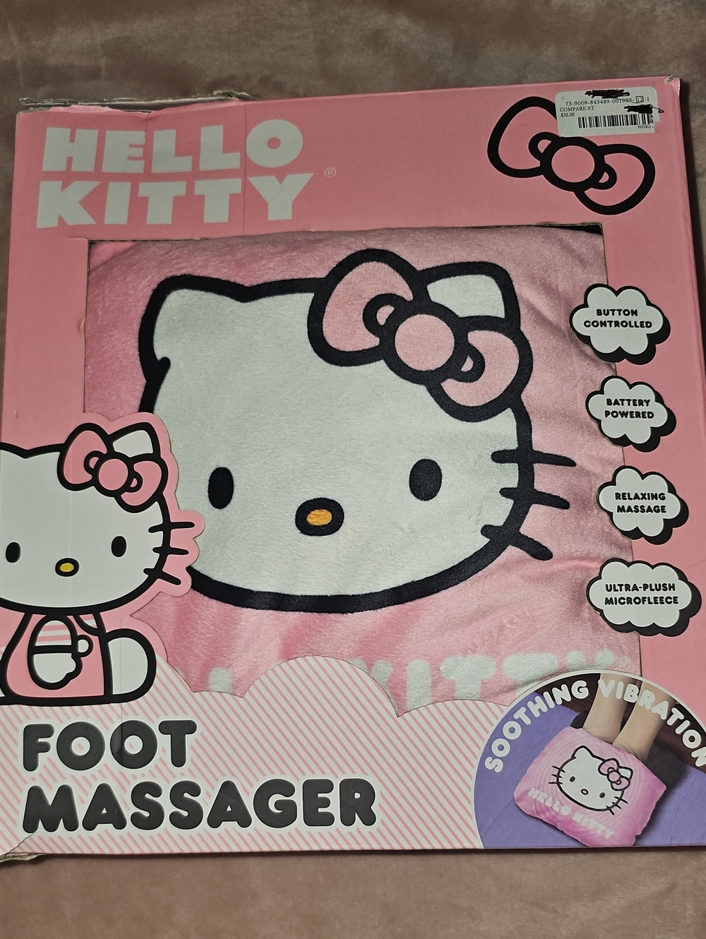NIB Limited Edition Hello Kitty Foot Massager by Sanrio